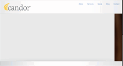 Desktop Screenshot of candorpr.com